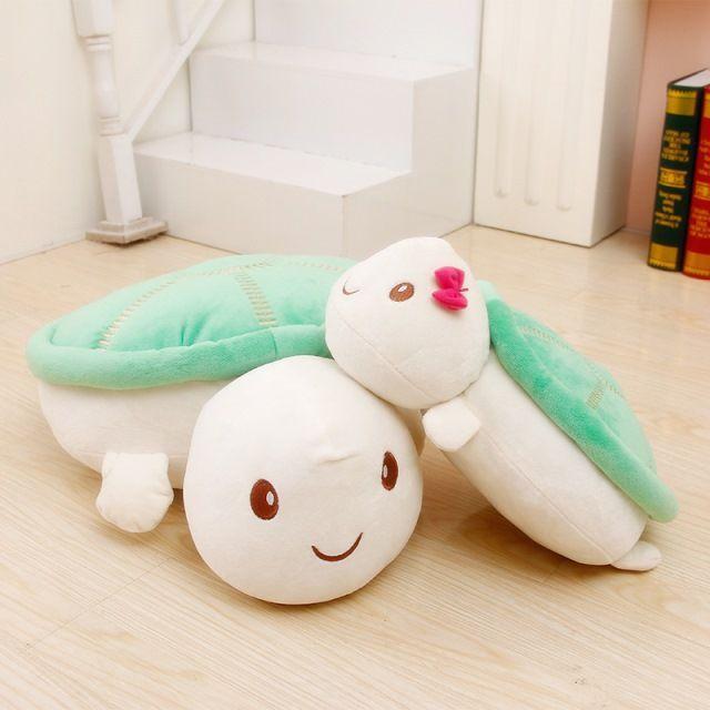 Couple Turtle Throw Pillow Doll Plush Toy Creative Cartoon Doll Rag Doll Cute Cushion Female Birthday Gift
