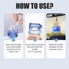 Auto Air Freshener Aromatherapy Fragrance Ornament Pendent Bottle Perfume Diffuser Car Hanging Perfume Decoration