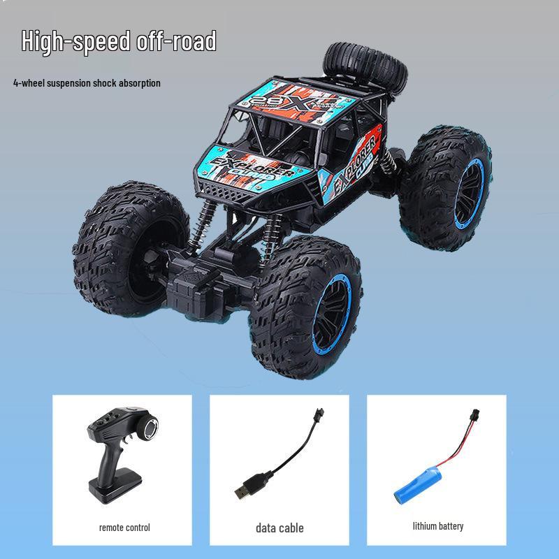 High-Speed RC Off-Road Car with Water Bombs & Four-Wheel Drive