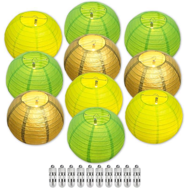 L9980 Festive Paper Lanterns: Christmas, Halloween & Birthday Decor