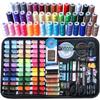 227-Piece Sewing Kit for Adult Beginners, Portable Repair Kit with Needles and Threads