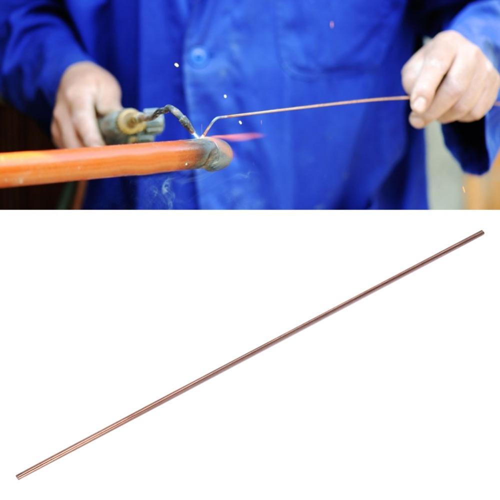 20pcs Copper Alloy Brazing Round Rod 2.5mm Diameter Phosphor Bronze Rod  Copper Tube Repair