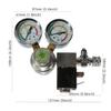 New Co2 Equipment Regulator Magnetic Solenoid Two Gauge Bubble Counter for Aquarium Service 220V To 240V