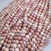 Colored Japanese-Style Frosted Cotton Beads, Crinkle Shell Pearls, DIY Jewelry Making Loose Beads