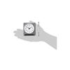 Seiko Clock Table Clock Alarm Clock Analog Small Body Size: 7.8 X 17.2 X 2.4cm QQ638S