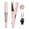 Wavytalk Steam Hair Iron Moisturizes Hair While Reducing Damage To Hair with Steam Time-saving Straightener Lasts 24 Hours for Shiny Hair 1.38 Inch