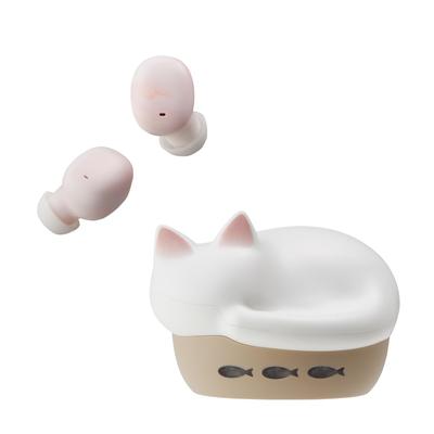 RADIUS Radius Completely Wireless NEKO True Wireless Earphones Bluetooth Compatible Fully Wireless Left and Right Separated Type AAC Lightweight Cat