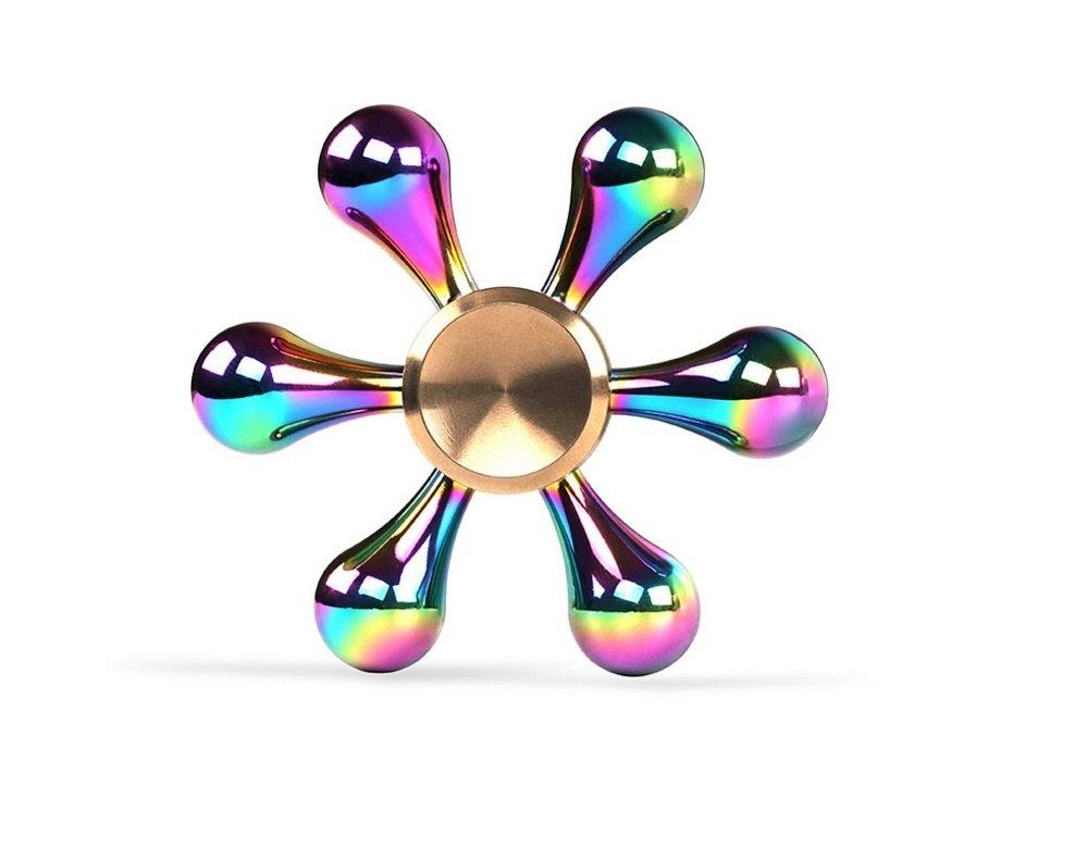 

Ручной спиннер NoirSoleil, устойчивый к вращению, тяжелая нержавеющая сталь (радуга)