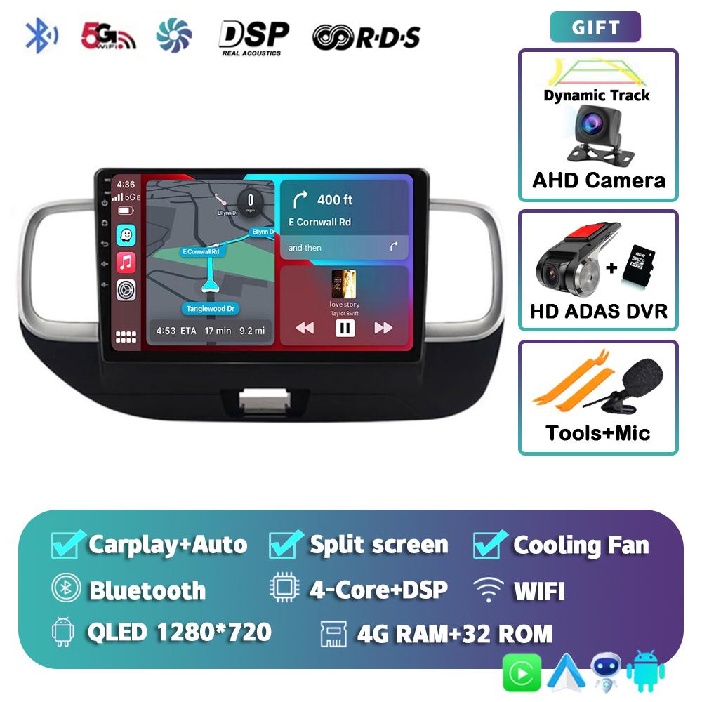 Android 14 Carplay Auto For HYUNDAI Venue 2019 2020 Car Radio Autoradio Multimedia Video Player GPS Navigation Stereo 2din Dvd