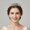 Water Drop Shape Bridal Crown Zinc Zinc Alloy Diadem Headwear Decorations Headband Wedding Tiaras  Birthday