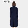 PORTS Women's Long Sleeve Belted Trench Coat