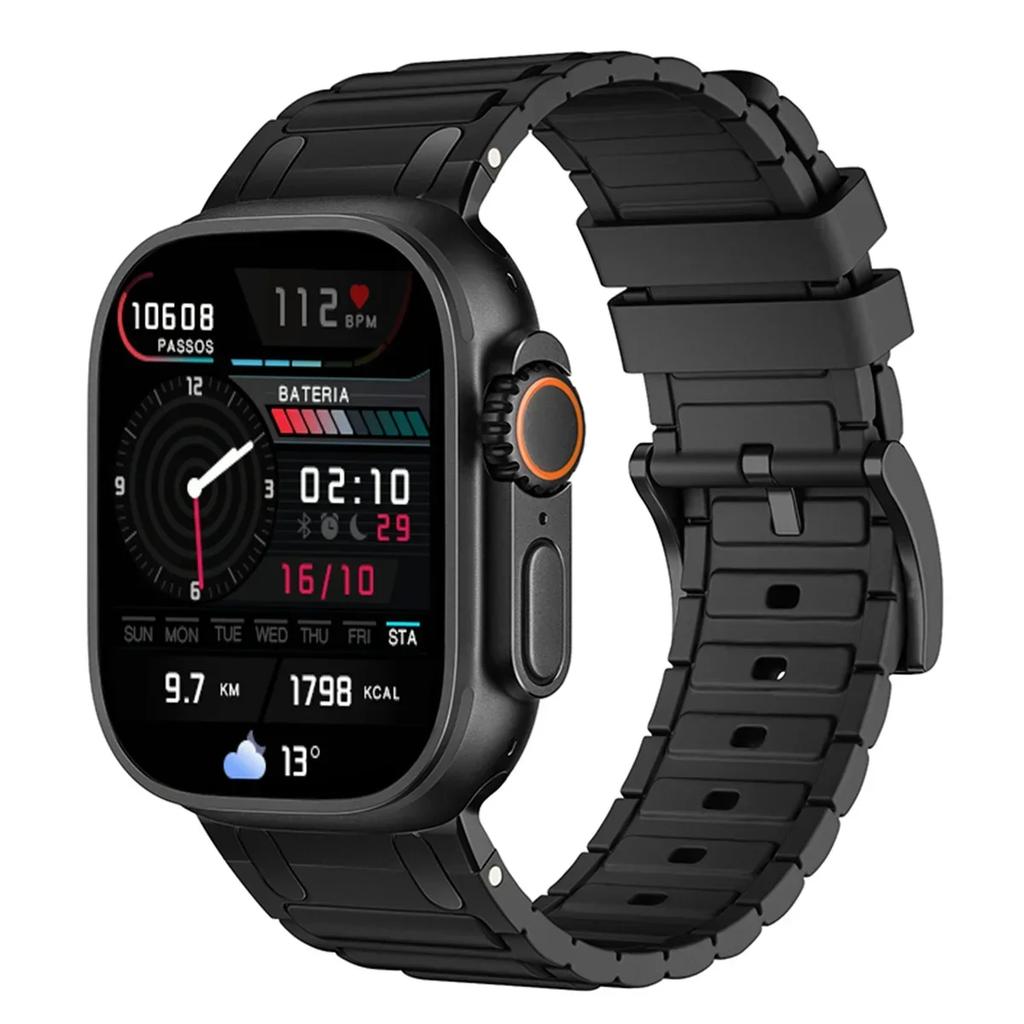 Silicone Strap for Apple Watch Band Ultra 2 49mm 46mm 44mm 45mm 42mm 41mm 40mm 38mm for Iwatch Series 10 9 8 7 6 5 4 3 2 1se