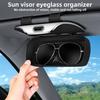 For Car Visor Eyeglasses Case Car Interior Main Driver Eyeglasses Clip Sunglasses Organizer Eyeglasses Holder