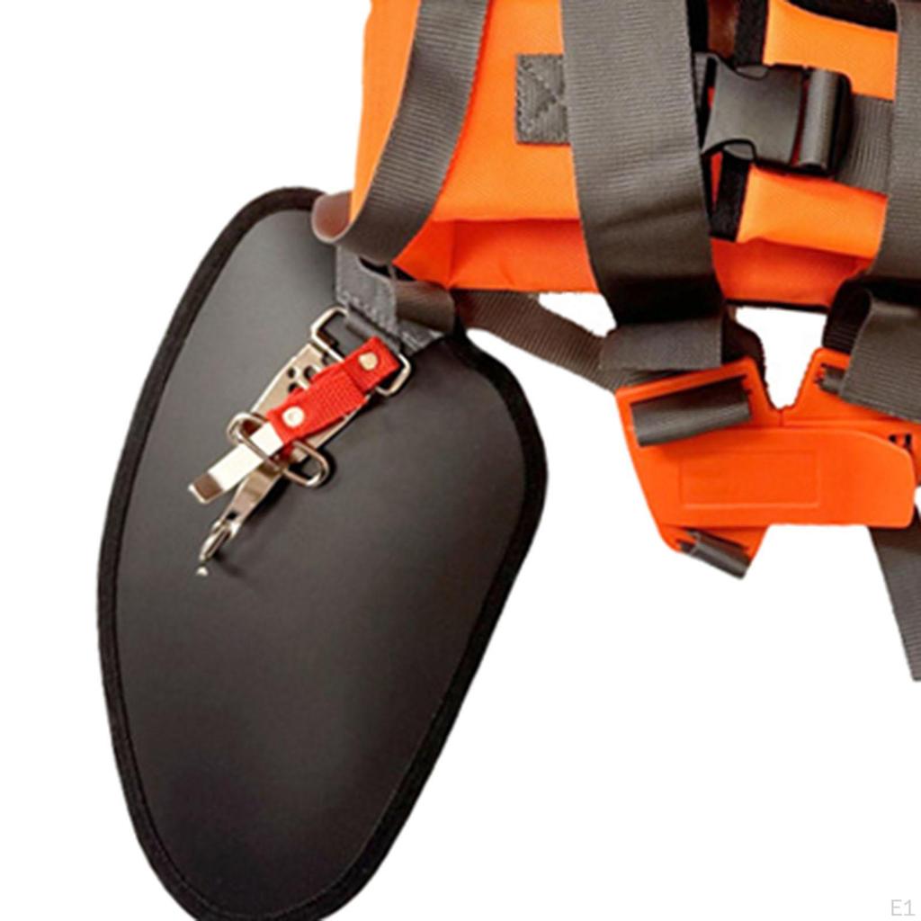 Trimmer Schultergurt Doppelgurt Verstellbarer Universalgürtel gepolstert für Gartenarbeit Gras