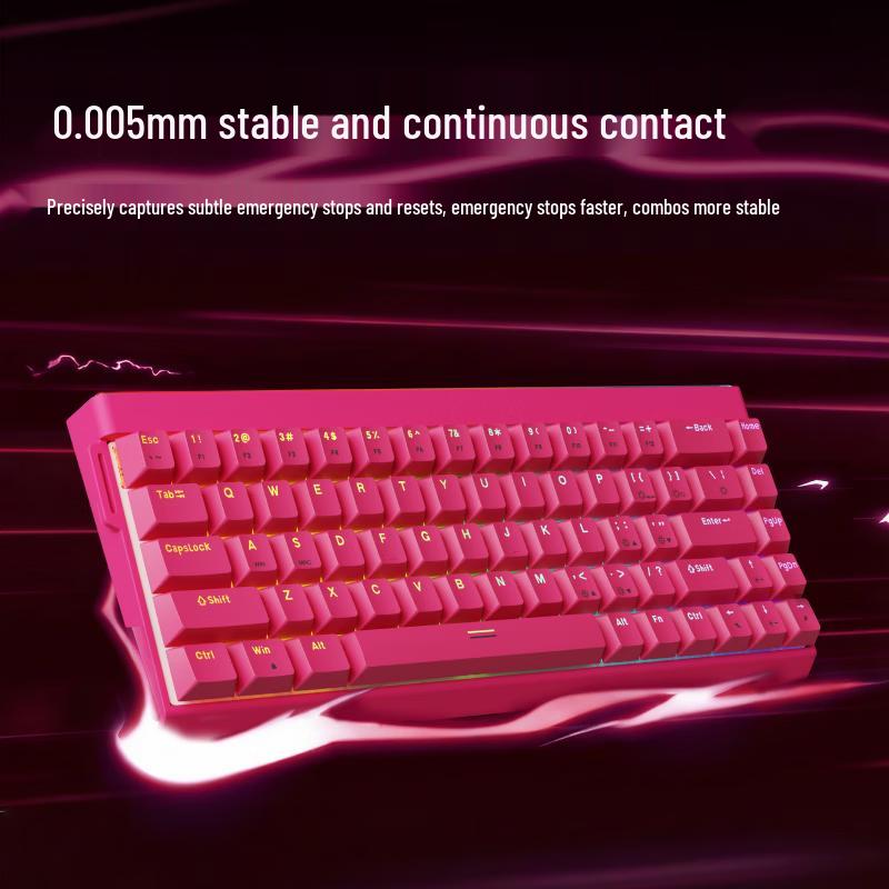 DK68 Wired RGB Mechanical Keyboard with Magnetic Switches