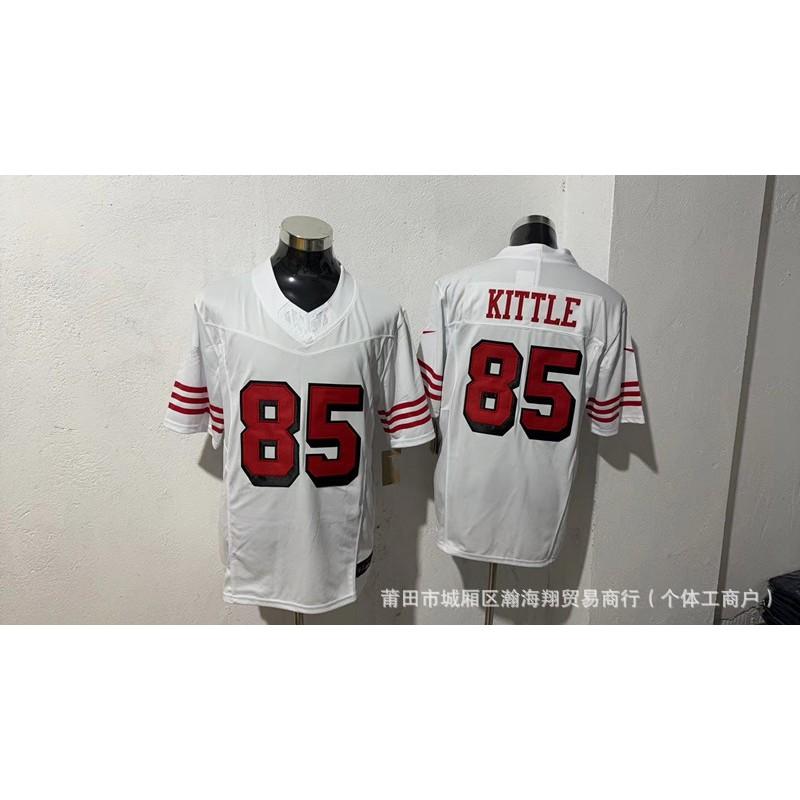 49ers Football Jersey Embroidered American Game Uniform Sports Training Shirt