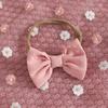 Summer Baby Girl Ribbed Bodysuit & Bow Knot Dress Set