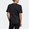 adidas By Stella McCartney Women's Mesh Panel Training Tee Black Pink DT9226