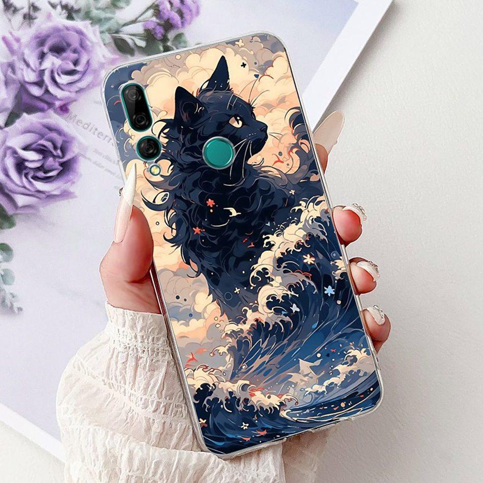 For Huawei Y9 Prime 2019 Case STK-L21 STK-L22 STK-LX3 Cover Popular Flower Soft TPU Phone Case For Huawei P Smart Z Y9 2019 Capa