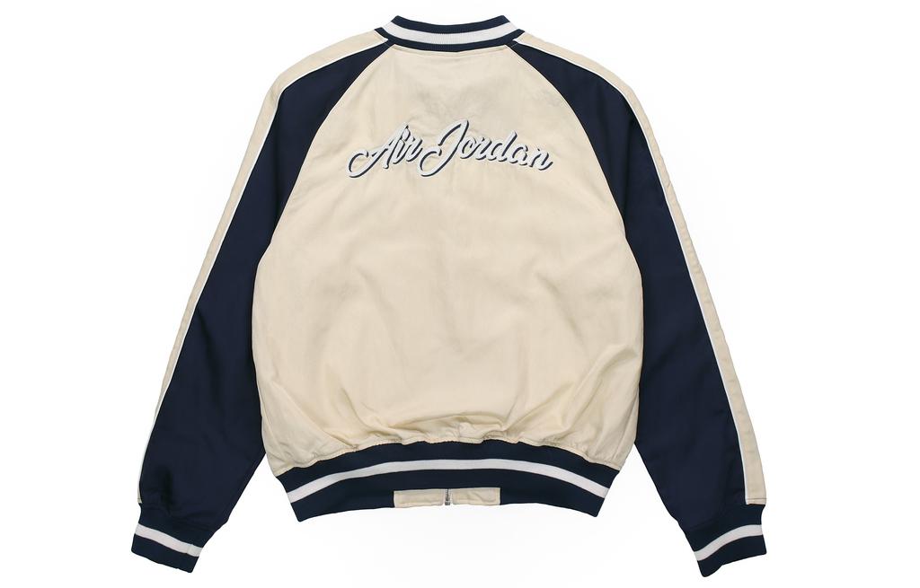 Jordan Baseball Jacket Men's Light Milk White CD5772-271