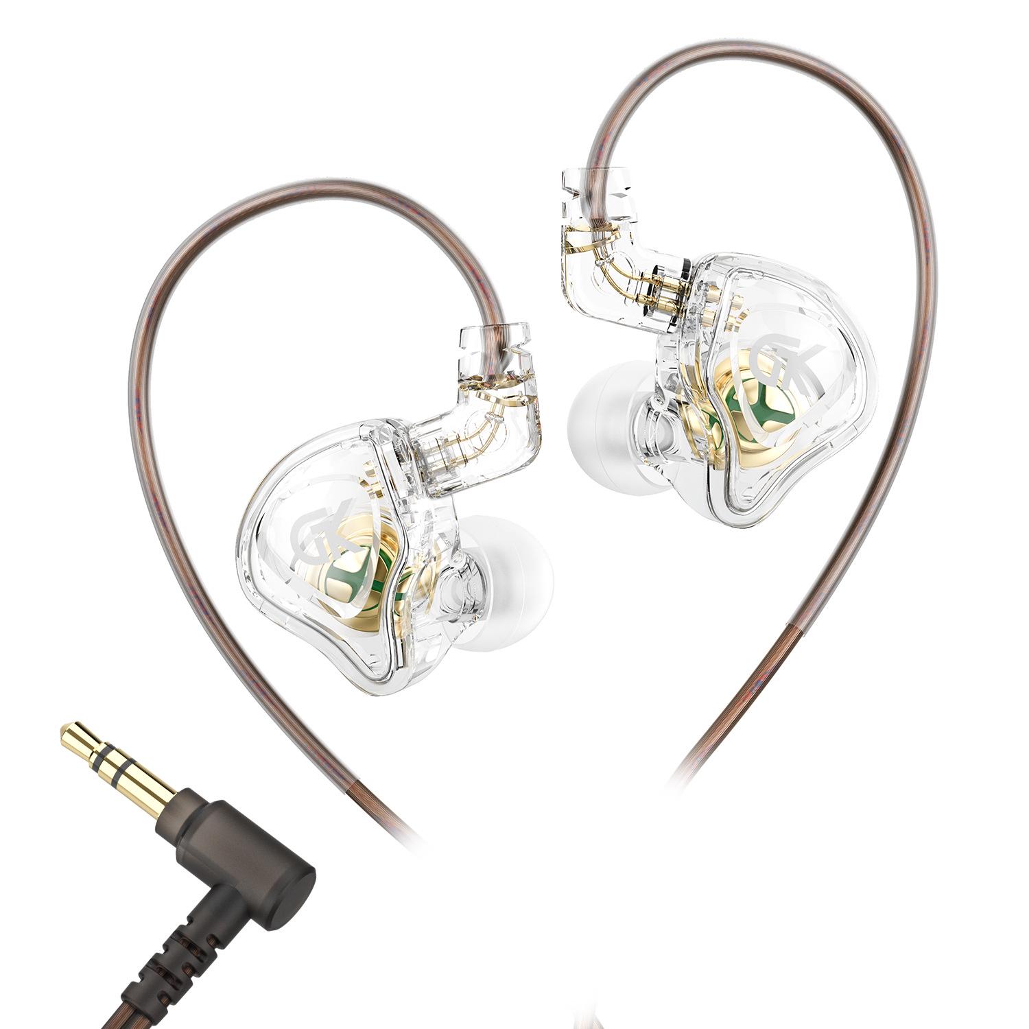 

GK AK8 PRO HD Microphone: Accurately Restores Studio Atmosphere with 0.75 Replaceable Plug-in Design.