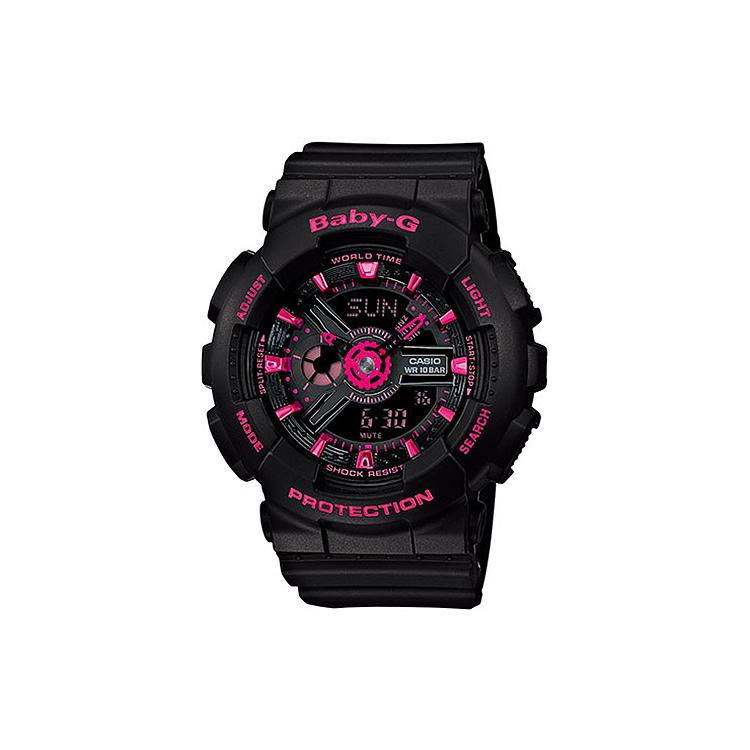 CASIO Baby-G BA-111-1A Black Watch BA-111-1A BA-111-1A Black Strap