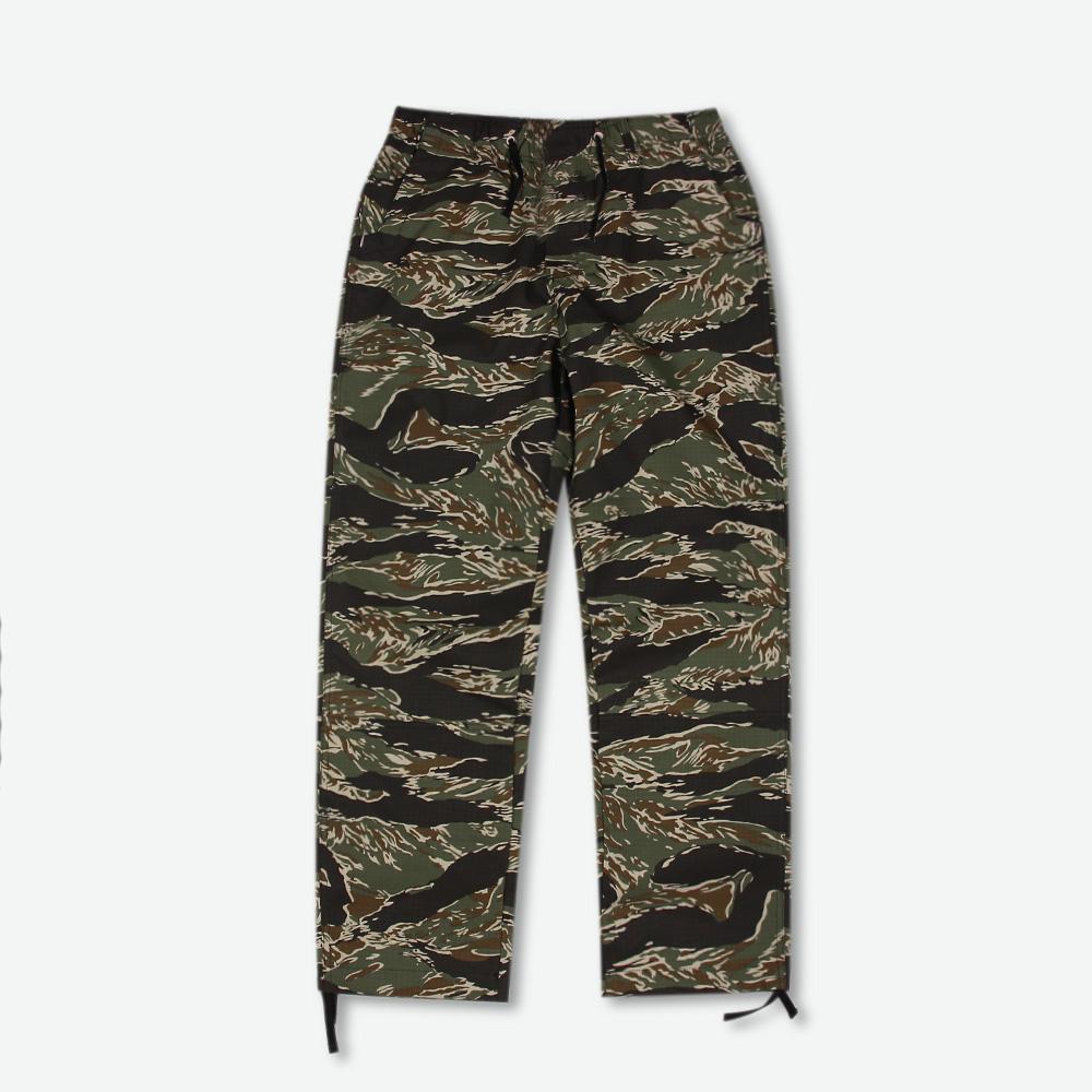 Wieoldeuwoldeu Camouflage Work Pants Tiger Camo
