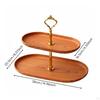 Afternoon Tea Stand Versatile Double layer Serving Detachable Cupcake Holder for