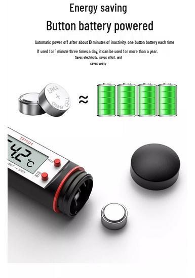 Digital Display Food and Liquid Probe Thermometer for Industrial and Commercial Use