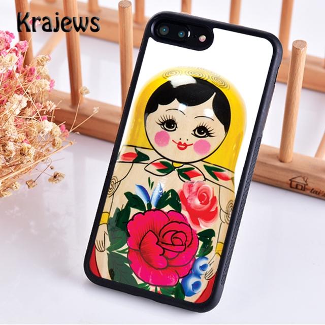 

Чехол для телефона Krajews Babushka Matryoshka Red Russian Doll для iPhone 14 5 6 7 8 plus X XR XS 11 12 13 pro max Samsung S21 S22ultra Samsung S22ultra