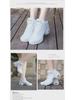 Zapatillas de baile de malla de caña alta: Suela Blanda, Aumenta la Altura, Ideal para Danza Cuadrada, Jazz y Moderna. Adecuado para Adultos. Perfecto para el otoño.