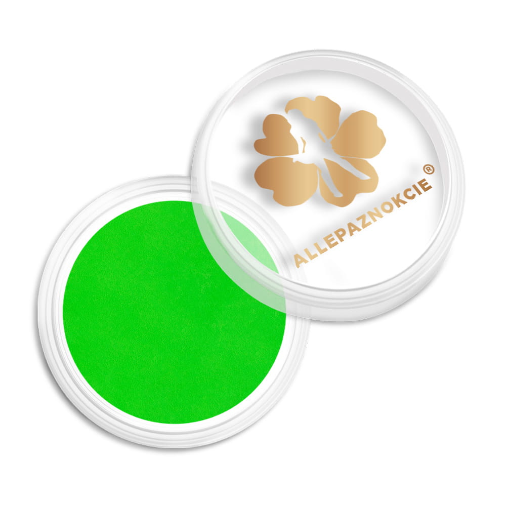 Pigment Neonowy Do Paznokci W Proszku Neon Uv Pigment Allepaznokcie Słoiczek 0,6 G Nr 02