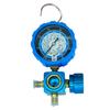 R410a Diagnostic Manifold Freon Gauge Set High Pressure A/C Refrigeration Tool for R22/R410A/R134A with Sight Glass