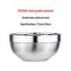 Yujia 304 Stainless Steel Double-Layer Insulated Bowls