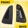 Black Rear Left Side Exterior Door Handle for Chevrolet Spark 2013 - 2015