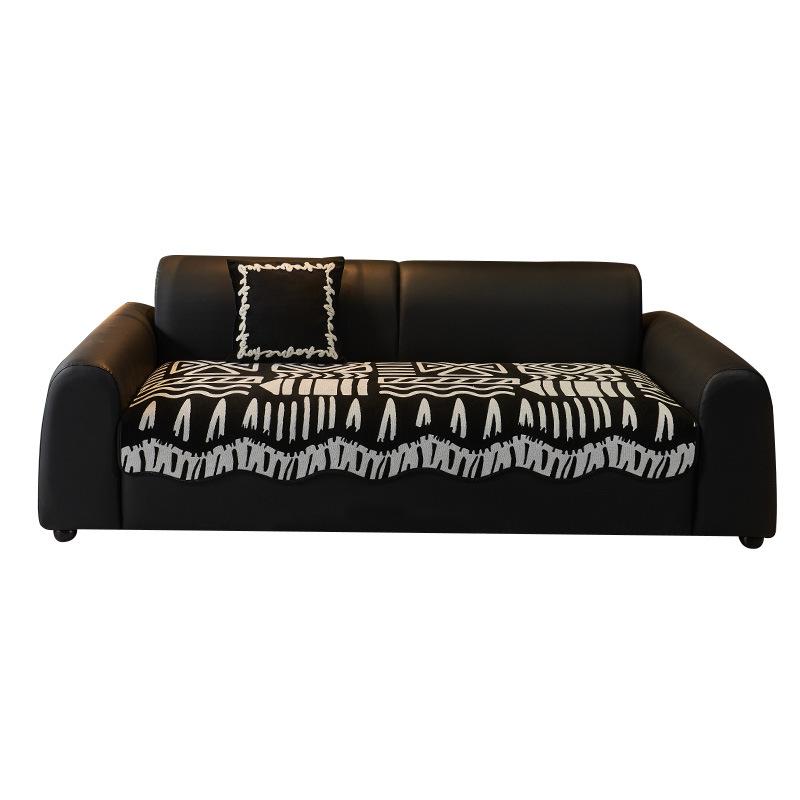 Bohemian Sofa Cushion Universal Four-Season Special-Shaped Sofa Seat Cushion Chenier Sofa Cover Non-Slip Sofa Cover