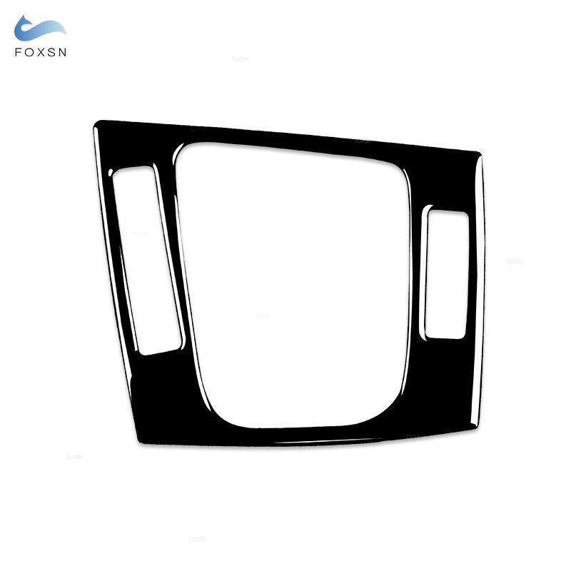 Auto-Styling Mittelkonsole Schalthebel Panel Rahmen Verkleidung Für BMW 3er E46 1998 1999 2000 2001 2002 2003 2004 2005 Klavierlack Schwarz