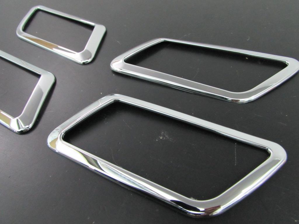 BRIGHTZ MarkX 130 133 135 Chrome Inner Door Handle Cover GRX130 GRX133 GRX135 GRX X130 X133 X135 MarkX MarkX X 13912 [INS-DHC-026]