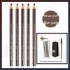 Genuine 1818 Waterproof Wooden Eyebrow Pencil - Non-Smudge, Hard Core, Makeup Artist Special.