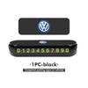 Car Temporary Parking Card Phone Number Card Plate Telephone For Volkswagen VW Polo Jetta Sagitar Magotan Passat B5 B6 B7 CCAO1