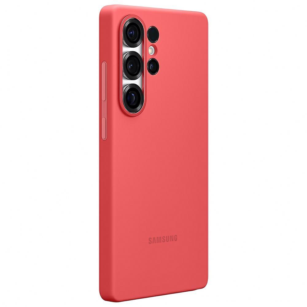 Samsung Silicone Case For Galaxy S25 Ultra Red