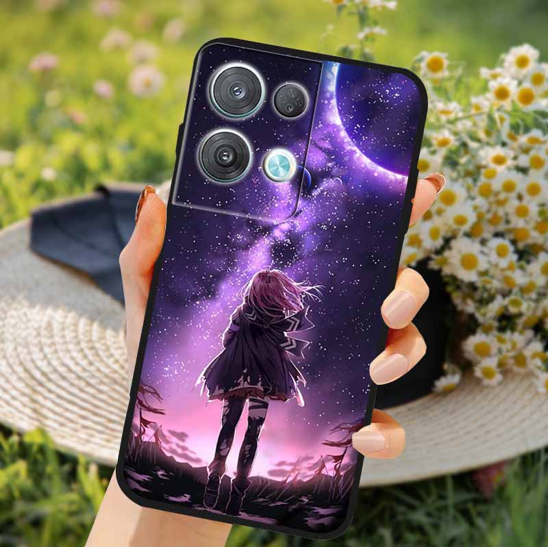 For OPPO Reno 8 Pro 5G Cases Fashion Soft Silicone TPU Shockproof Back Covers For OPPO Reno8 Pro + Plus Phone Case Protect Couqe
