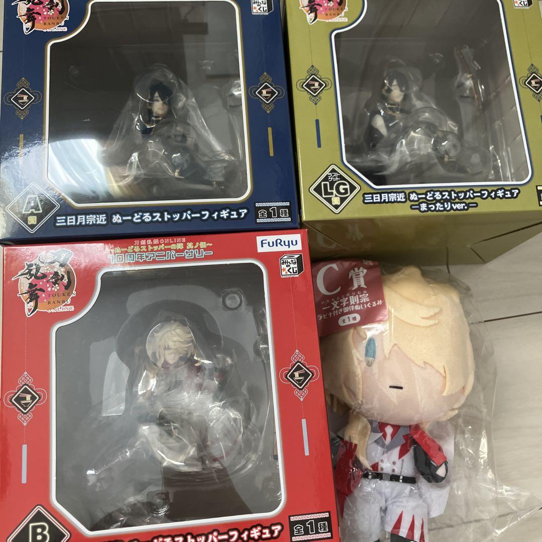 

[Б/У] Лотерея Touken Ranbu Noodle Stopper Часть 5 Фигурка Микадзуки Мунечика Приз A