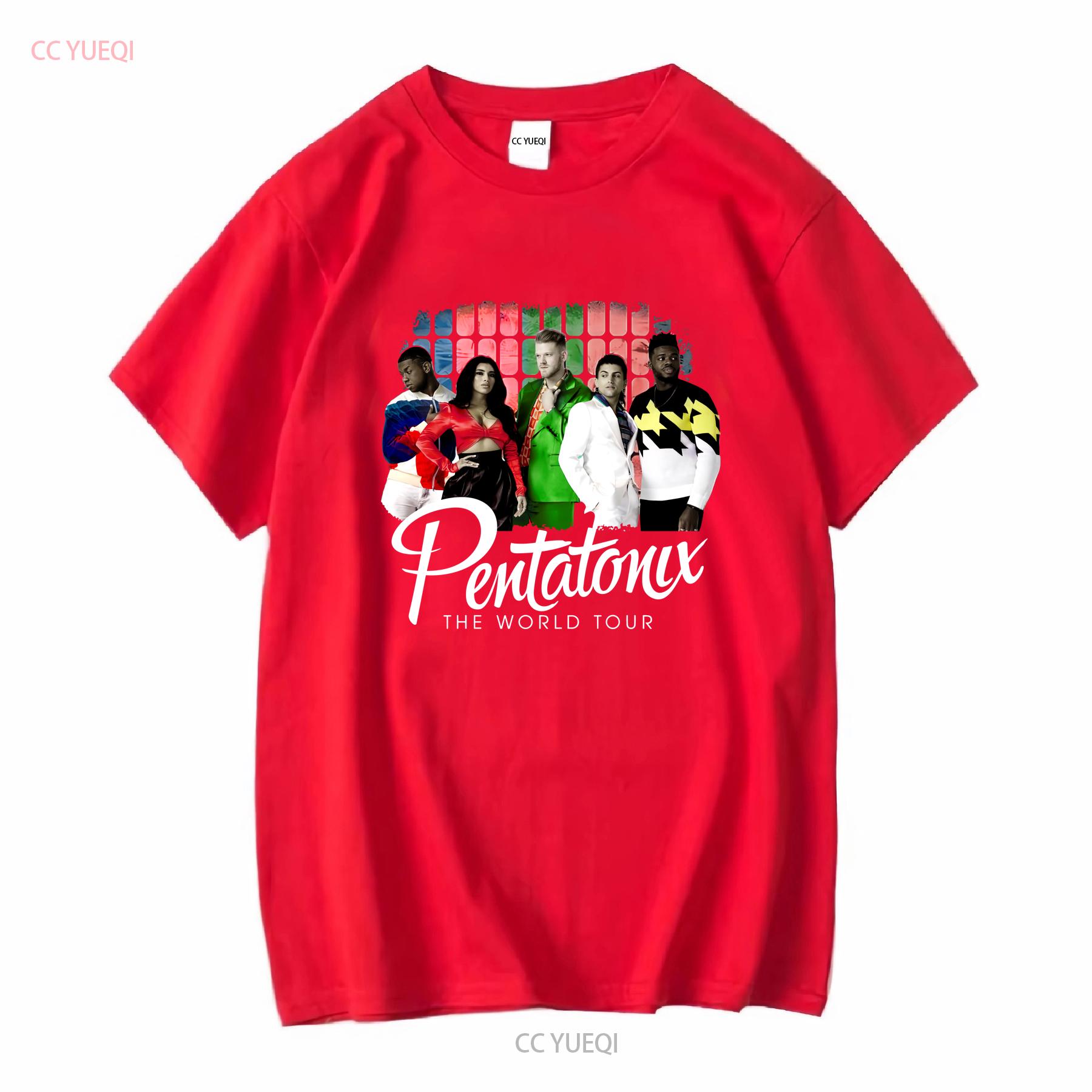 Pentatonix T Shirt Adult Medium The World Tour Canfield Ohio Vocalist Music Merch long or short sleeves vintage Washed S