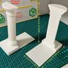 2pcs 3D Printed Column Book Stand Minimalist Decorative Bookends High Quality Desktop Holder for Book Collection Display