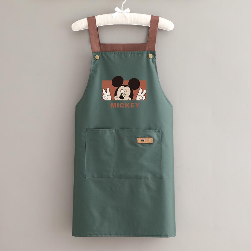 Waterproof and Oil-Proof Long Sleeve Kitchen Apron for Adults