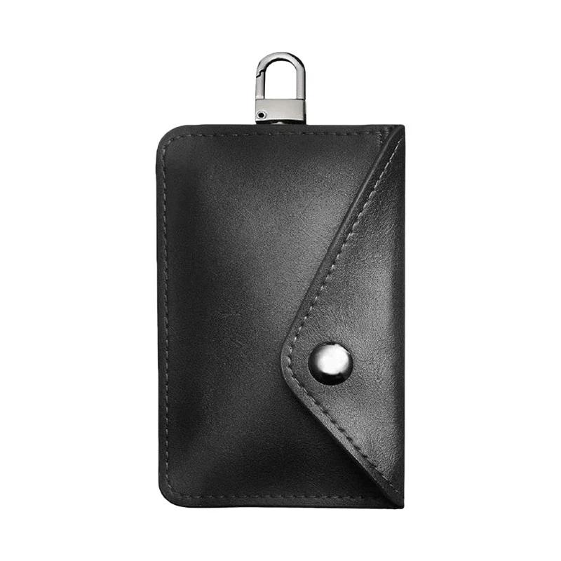 

Blocking Pouch Portable Key Pouch Faraday Box Multifunctional Rfid Blocking Case For Car Keychains Remote Hacking чёрный