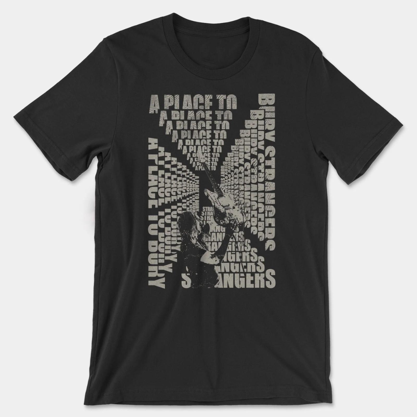 NEW A Place To Bury Strangers Live at Levitation Cotton Black T Shirt CM542 XL