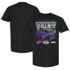 23XI Racing Wallace 2025 NASCAR Cup Series Playoffs Columbia Shirt Reprint Unisex T-Shirt
