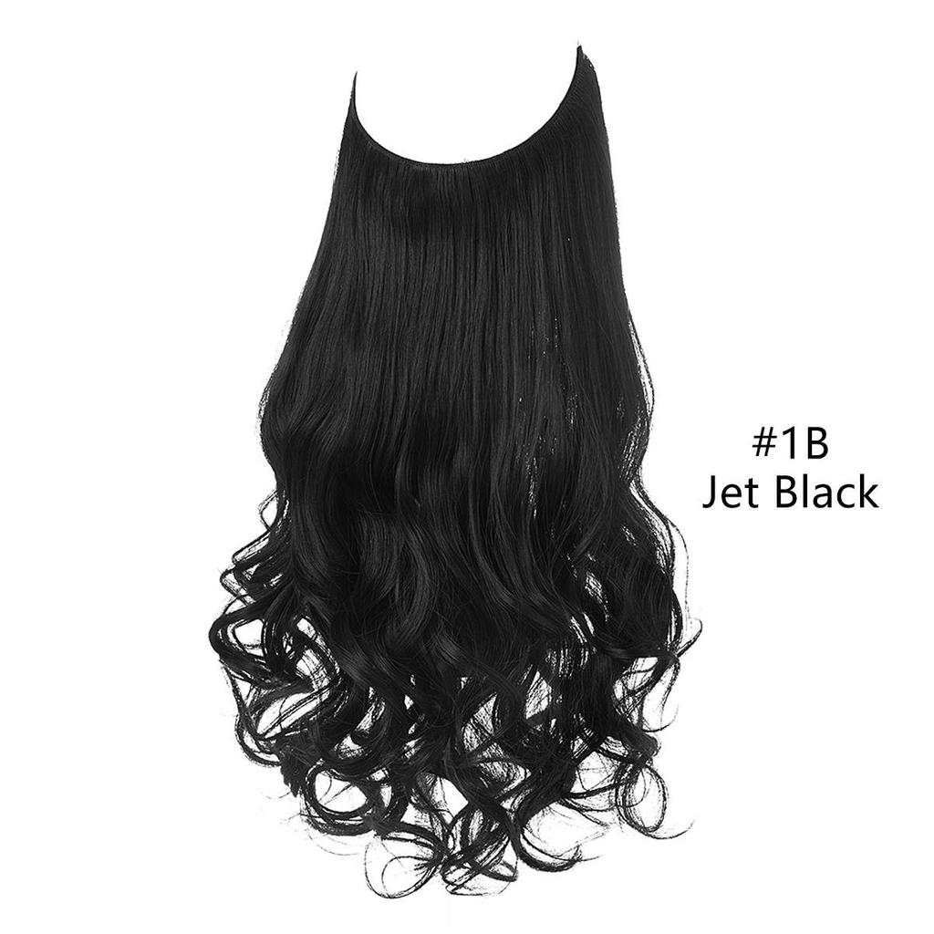 Synthetic Straight Hair Extensions No Clip In Natural Hidden Secret False Hair Piece Fiber Synthetic Wavy Hair